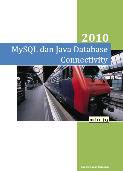 MySQL dan Java Database Connectivity